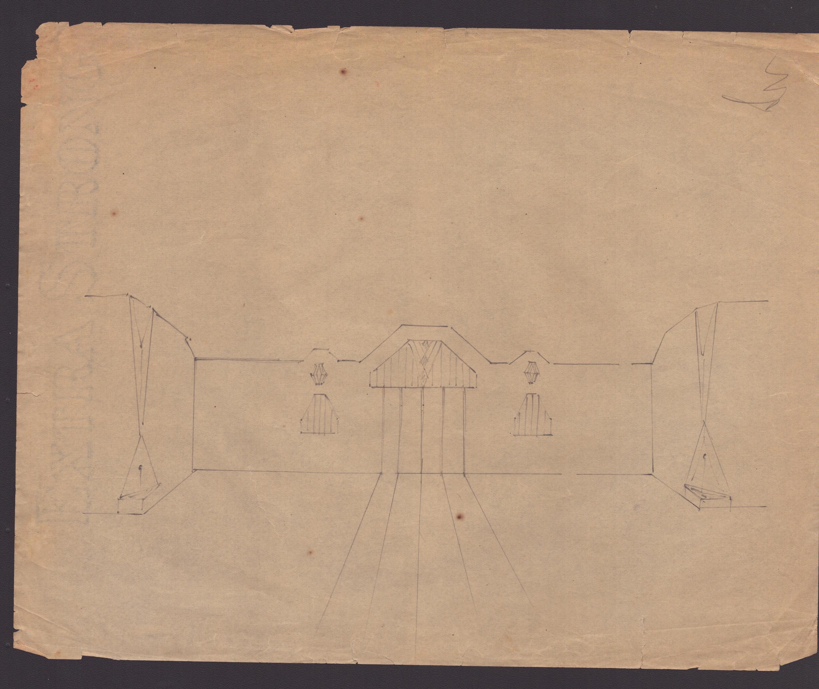 Marcello Piacentini (roma, 1881 - 1960) - Fondo di 17 Studi Architettonici