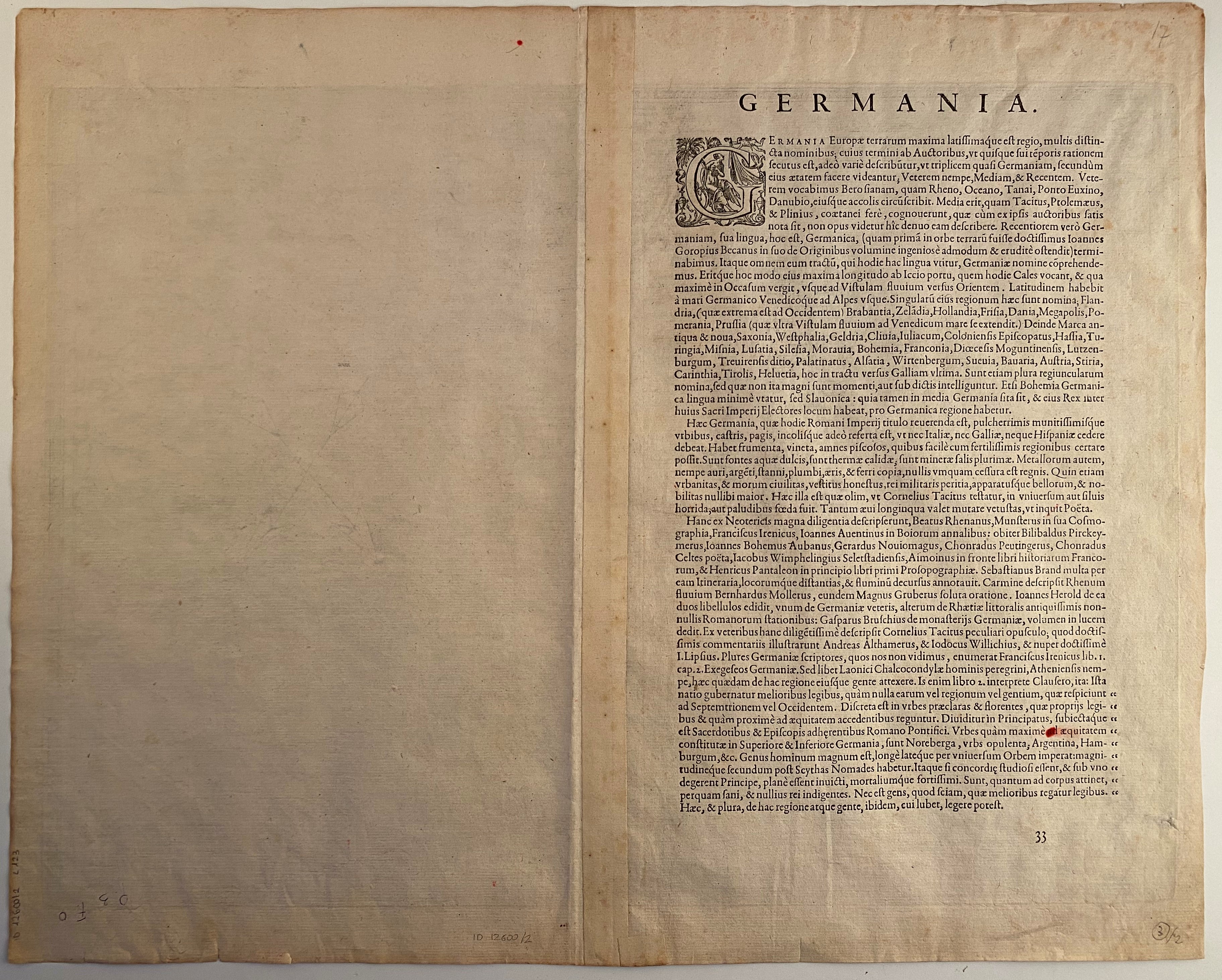 Abraham Ortelius - Germania