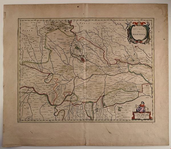 Giovanni Antonio Magini : Duchy of Mantua  - Auction Old Master and Modern Prints, Matrices, Maps, Photography - Bertolami Fine Art - Casa d'Aste