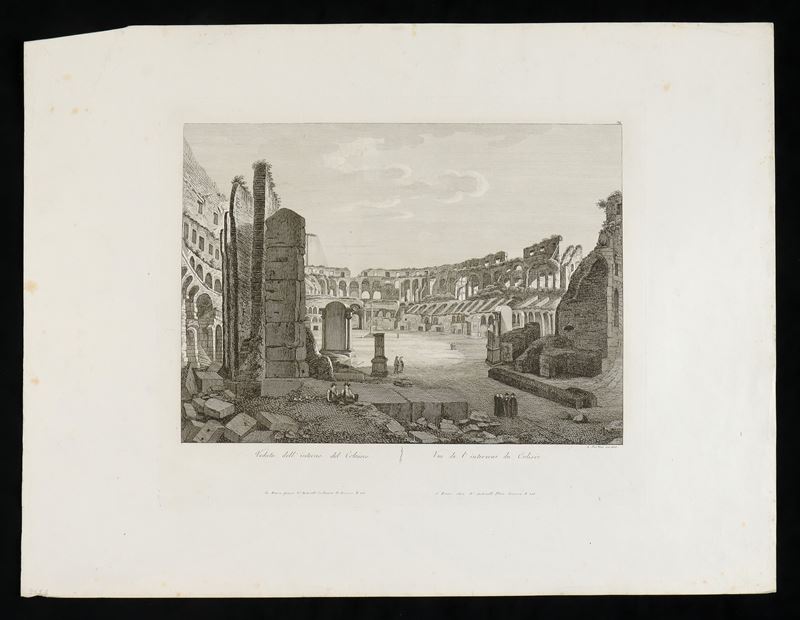 Achille Parboni - Veduta Dell'interno del Colosso