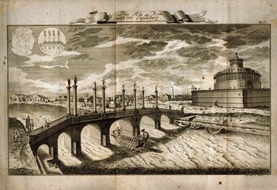 Pons Aelii Zu Rom Nebst Der Engelsburg (ponte Sant'angelo e Castel Sant'angelo)