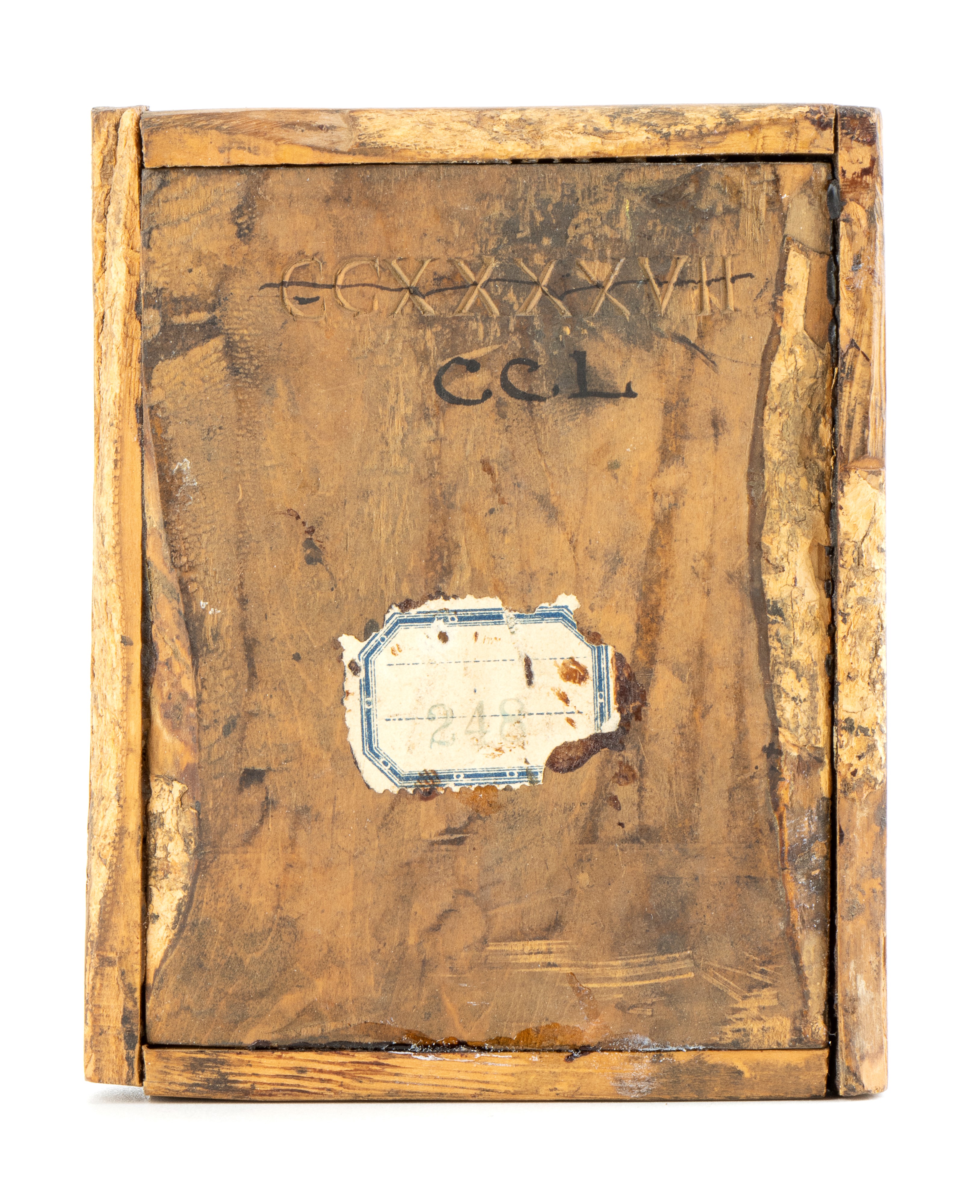 Matrice in Legno – Clemente XIII (carlo della Torre di Rezzonico, 1693 – 1769)