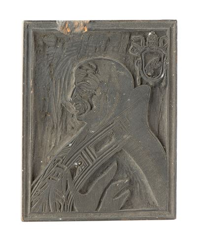 Matrice in Legno – Lucio II (gherardo Caccianemici Dall'orso, 1100-1145)