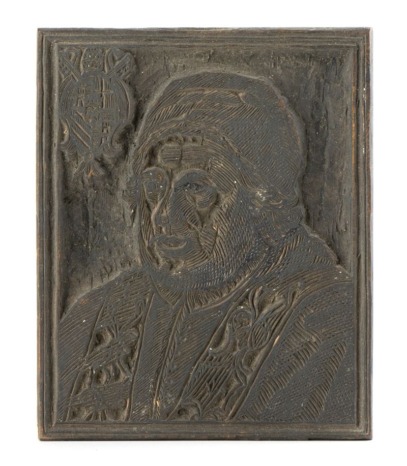 Matrice in Legno – Clemente XII (lorenzo Corsini, 1652 – 1740)