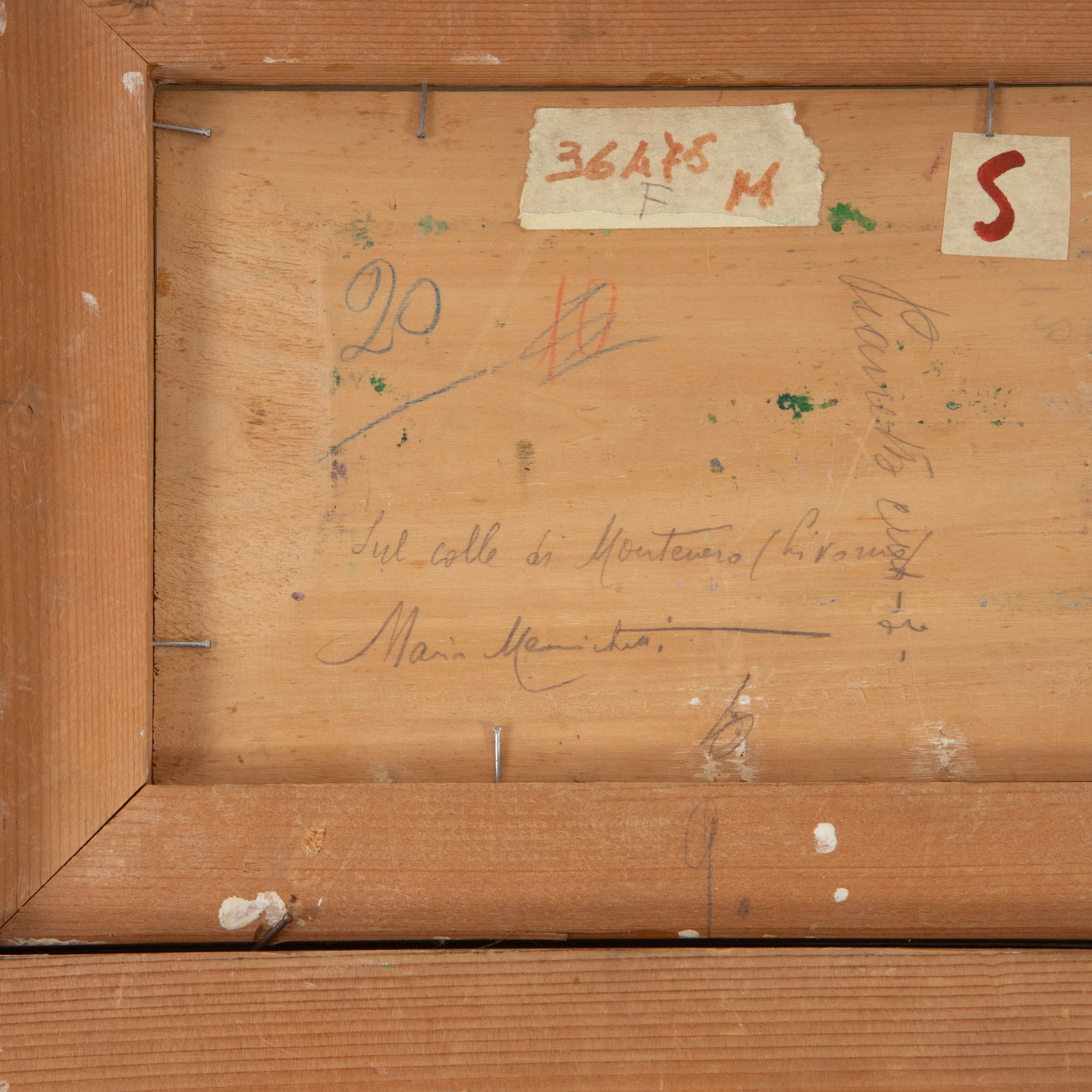 Sul colle di Montenero (Livorno)