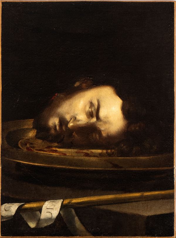 Jusepe  de Ribera - Testa del Battista