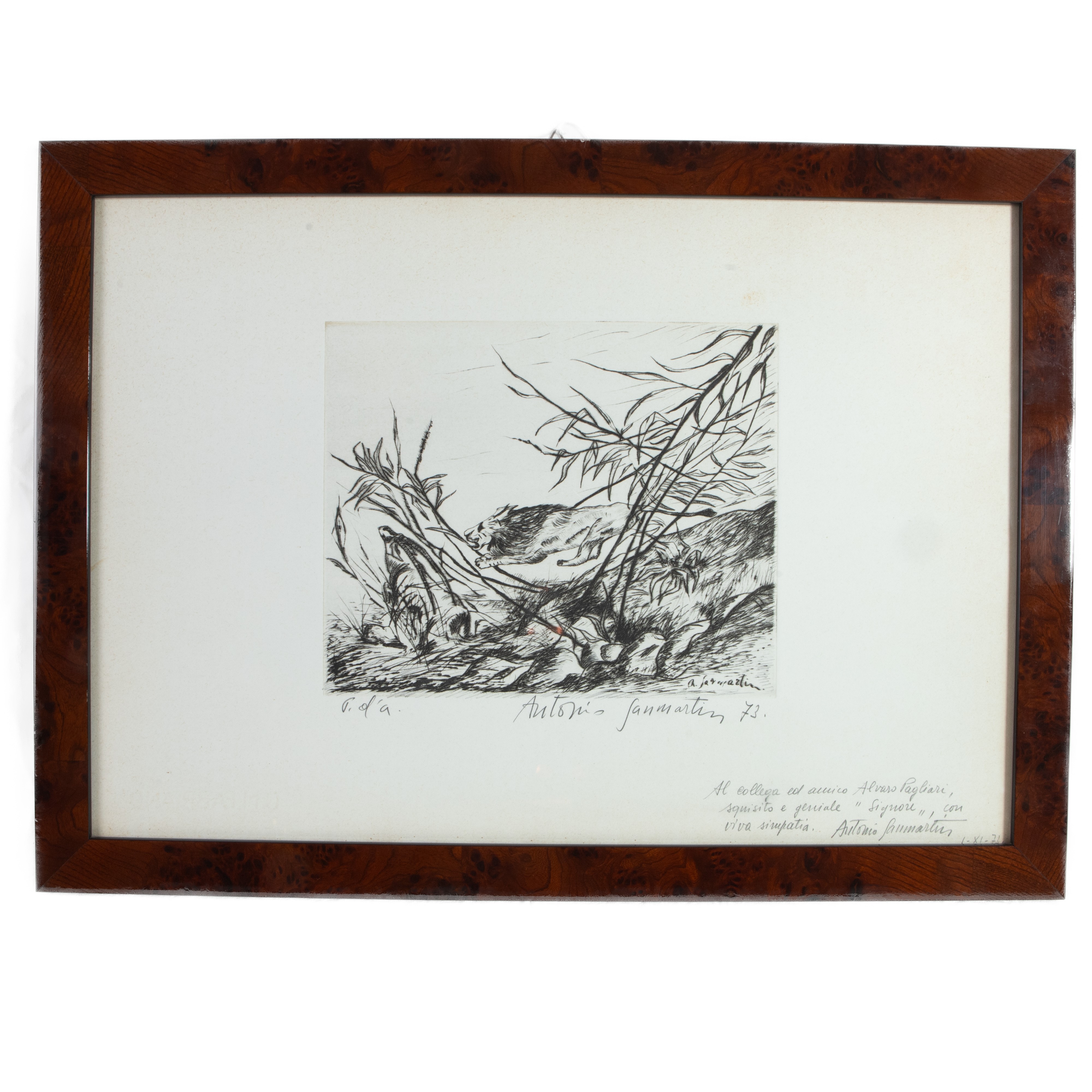 Lotto di due multipli su carta