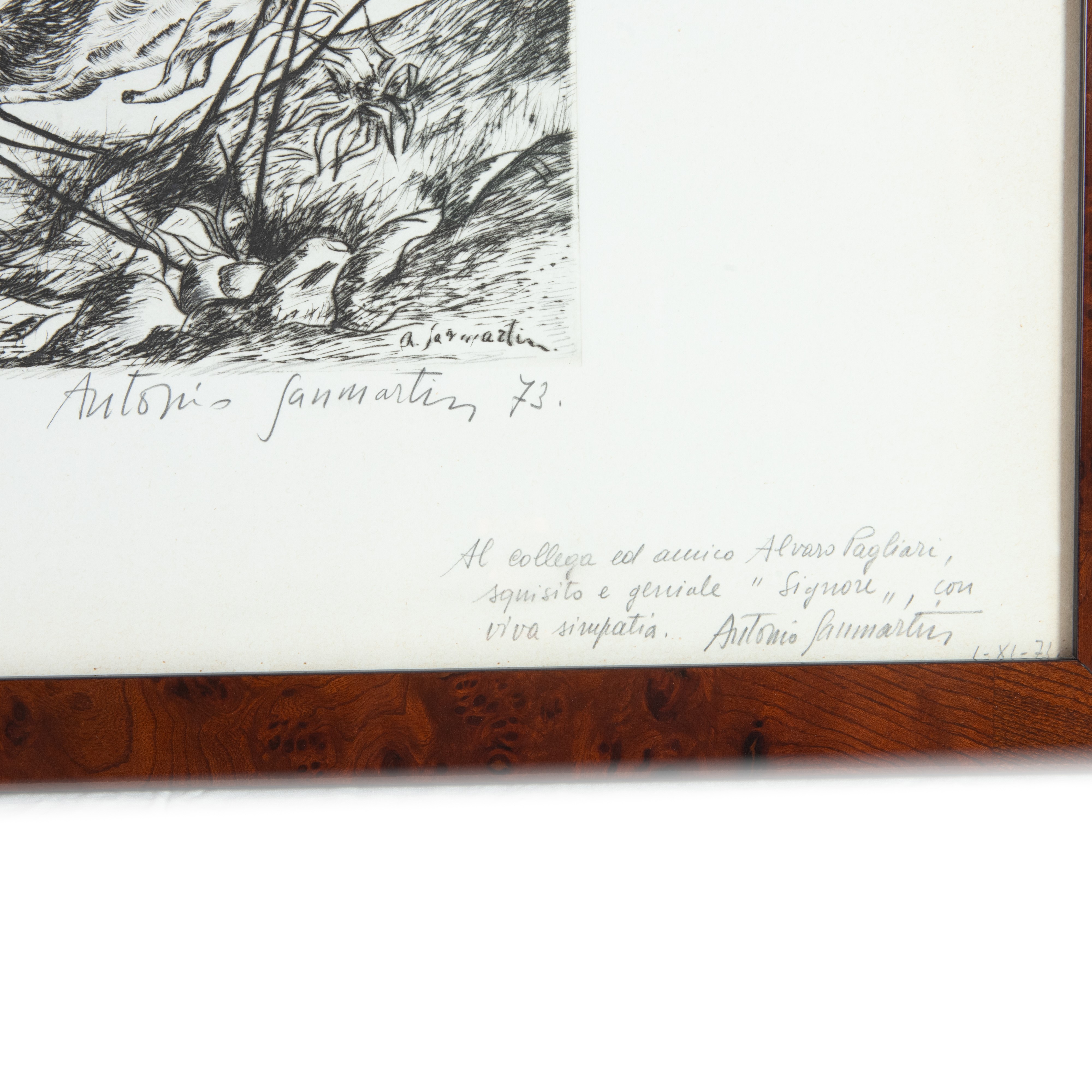 Lotto di due multipli su carta