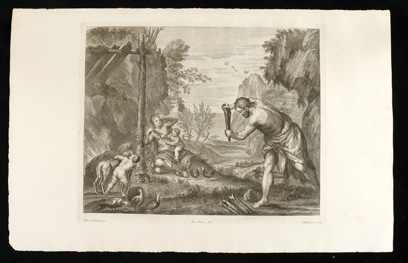 Giovanni Domenico Picchianti - Adamo ed Eva Cacciati dal Paradiso Terrestre