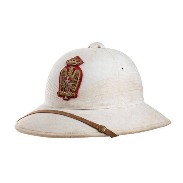 COLONIAL HELMET FOR GOVERNOR OF AFRICA