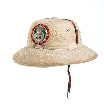 Casco Coloniale Uff. Libia Brigata Pistoia
