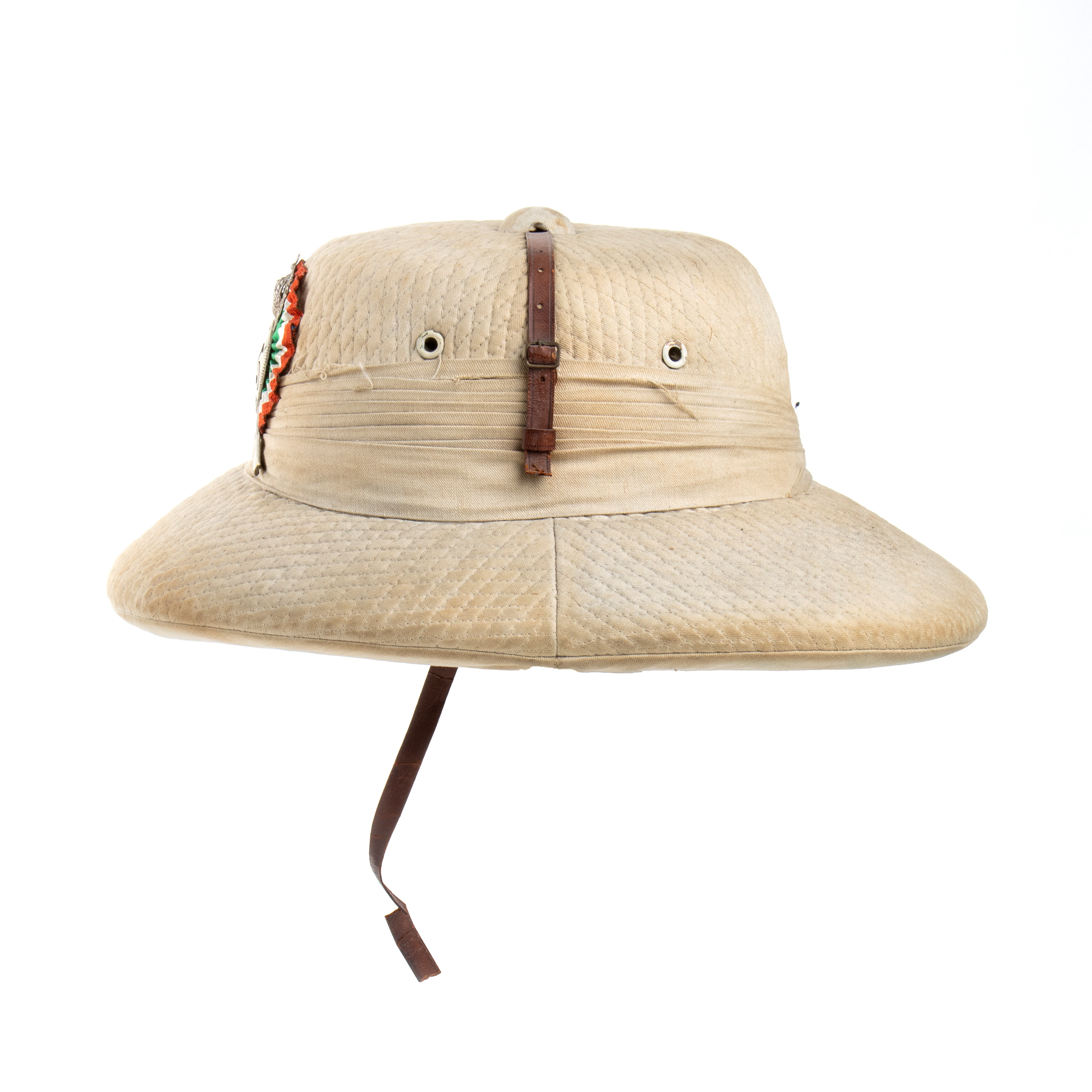Casco Coloniale Uff. Libia Brigata Pistoia