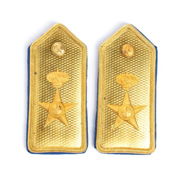 A pair of shoulder boards military accountants