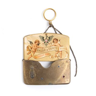 Carnet di Ballo a Corte 1899