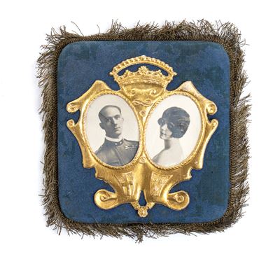 Fotografia di Aimone di Savoia e della Principessa Irina di Grecia
