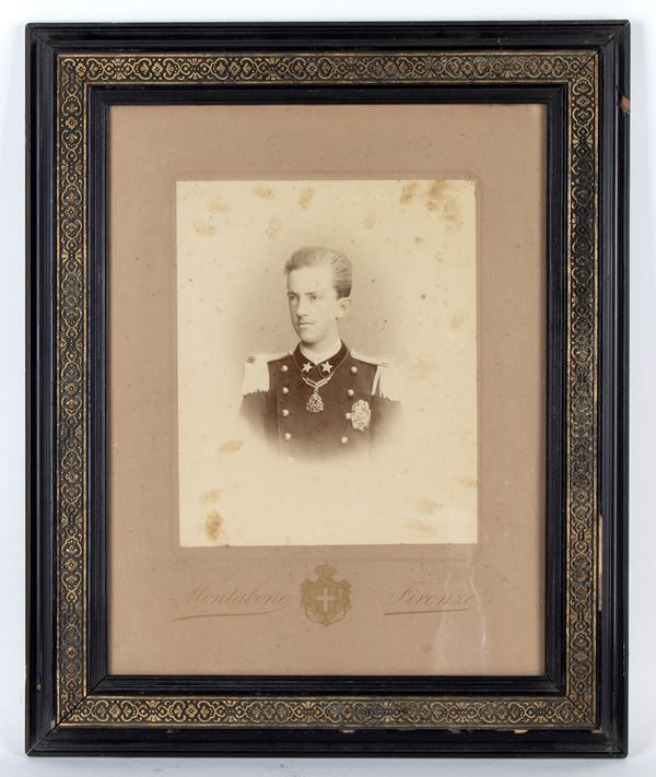 Ritratto di Re  Vittorio Emanuele III