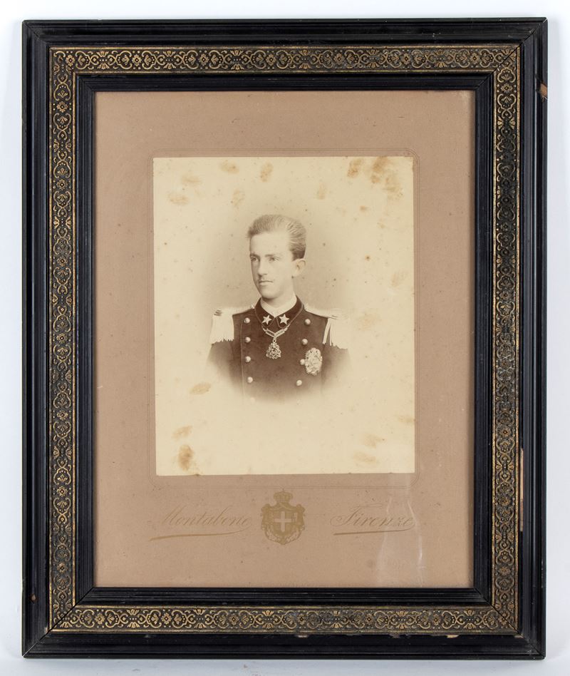 Ritratto di Re Vittorio Emanuele III