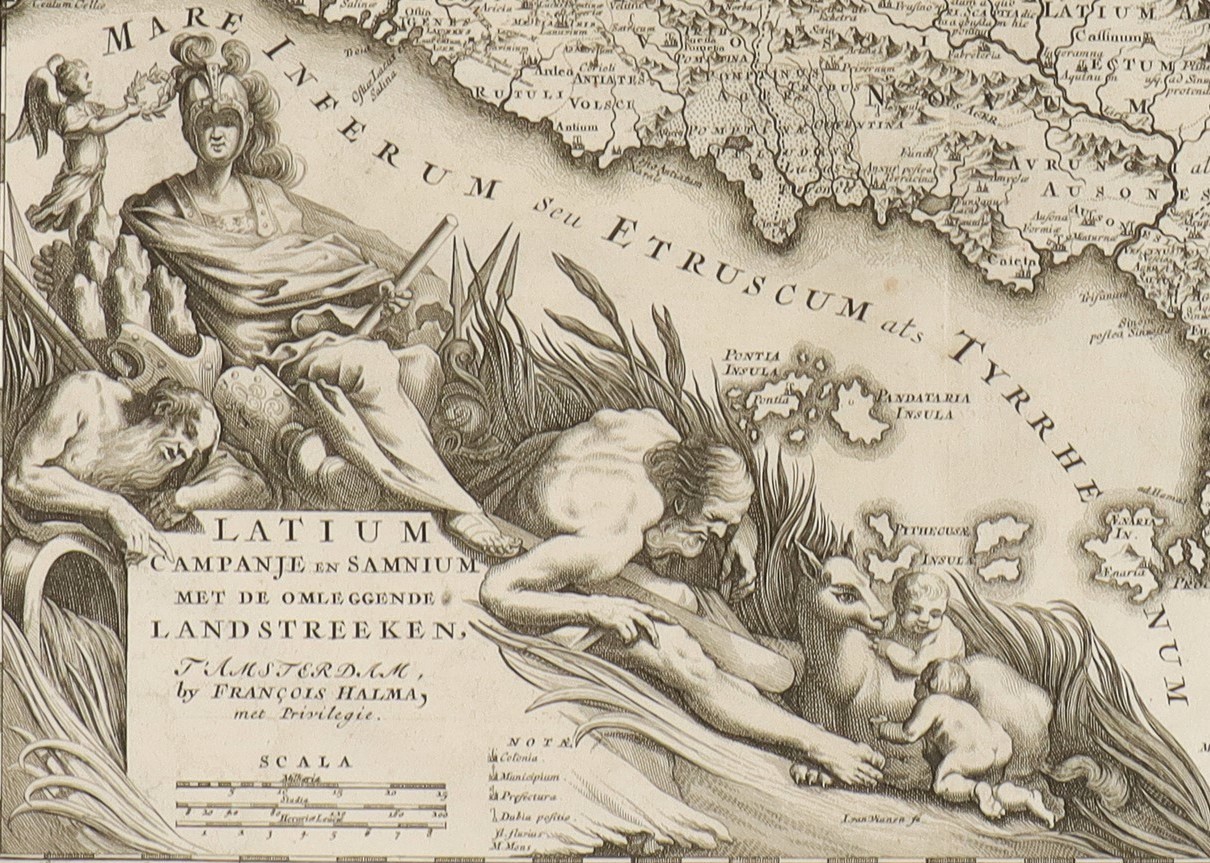 François Halma - Latium Campanje En Samnium Et De Omleggende Landstreeken