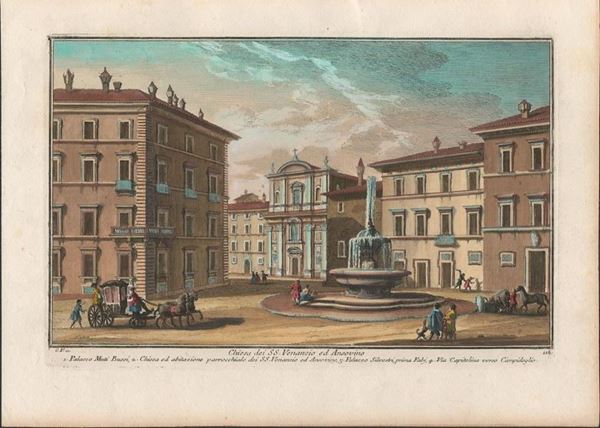 Giuseppe Vasi - Chiesa di SS. Venanzio ed Ansovino