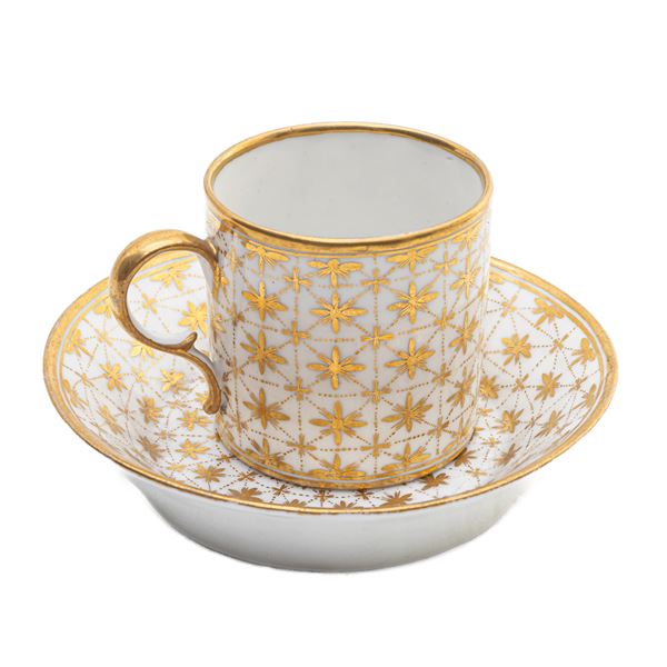 Litron shaped  cup with saucer