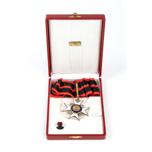 Order of St. Silvester, commander's neck badge