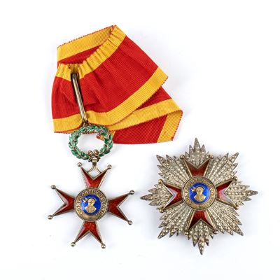 Ordine di San Gregorio, Set di Grandufficiale
