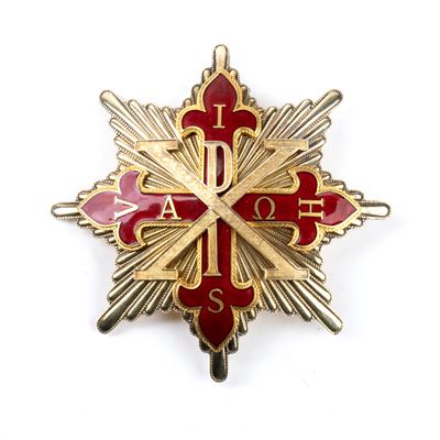 Ordine Costantiniano di San Giorgio, Placca di Gran Croce