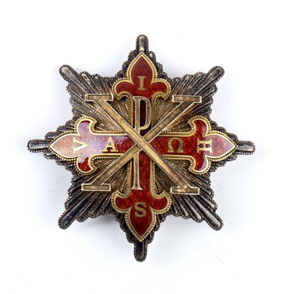 Order Costantiniano di S.Giorgio, a breast star