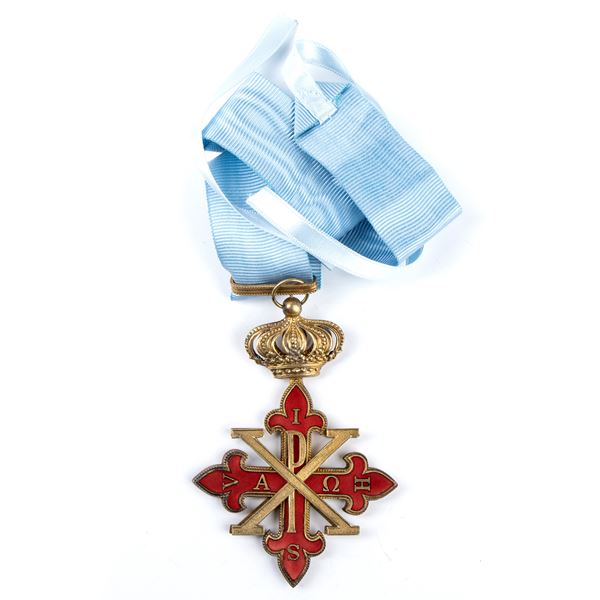  Order  Costantinian of Saint George, chaplain collar b adge