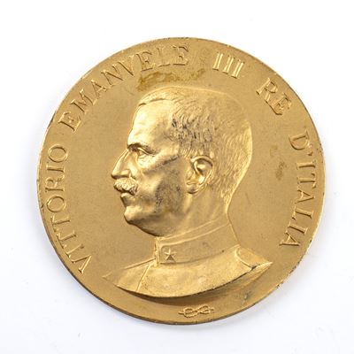 Medaglia da Tavolo Regno Emanuele III, Esposizione Mostra Firenze 1929