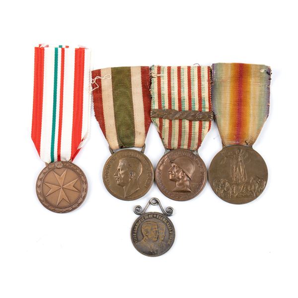 a lot of five medals