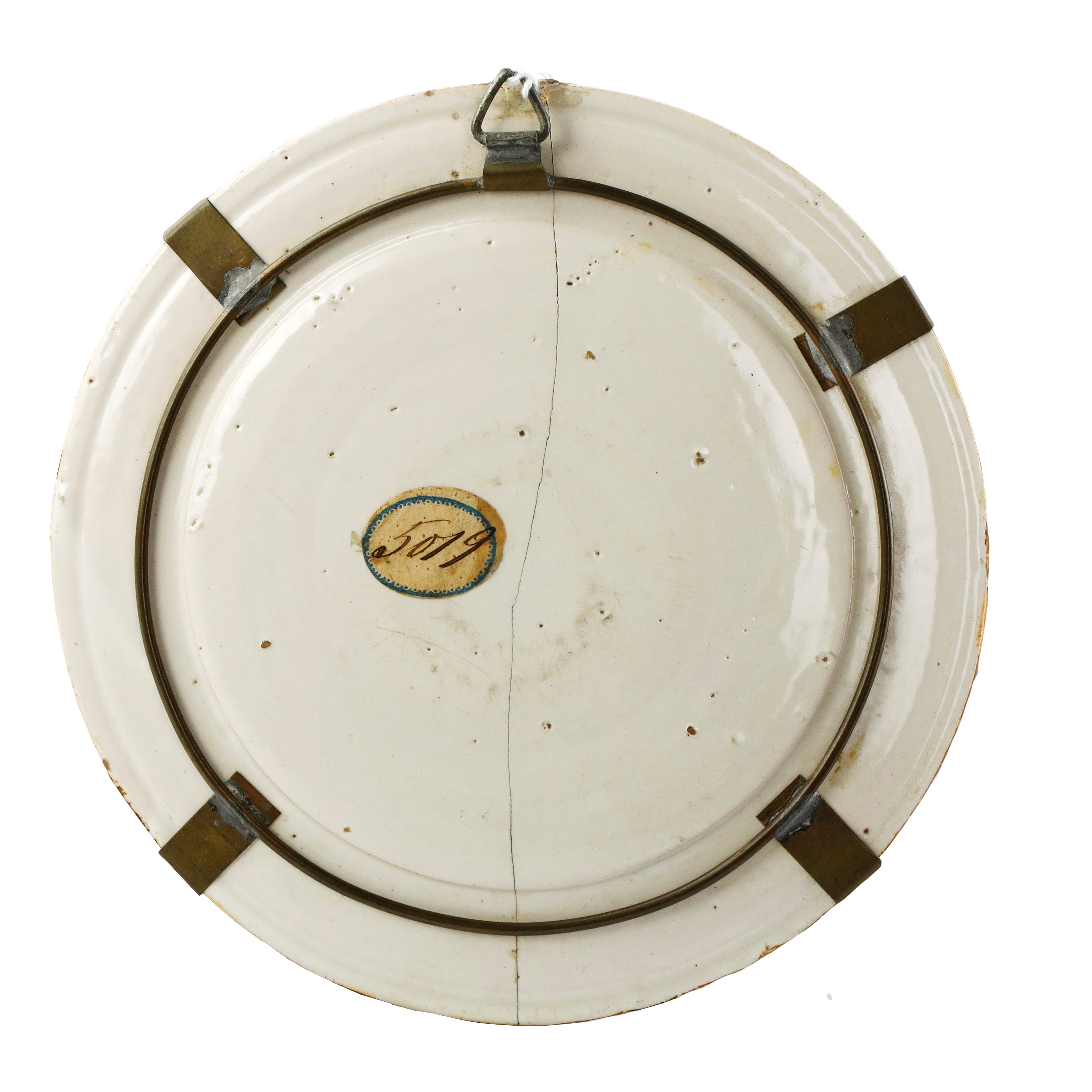 Piatto in Ceramica Policroma,