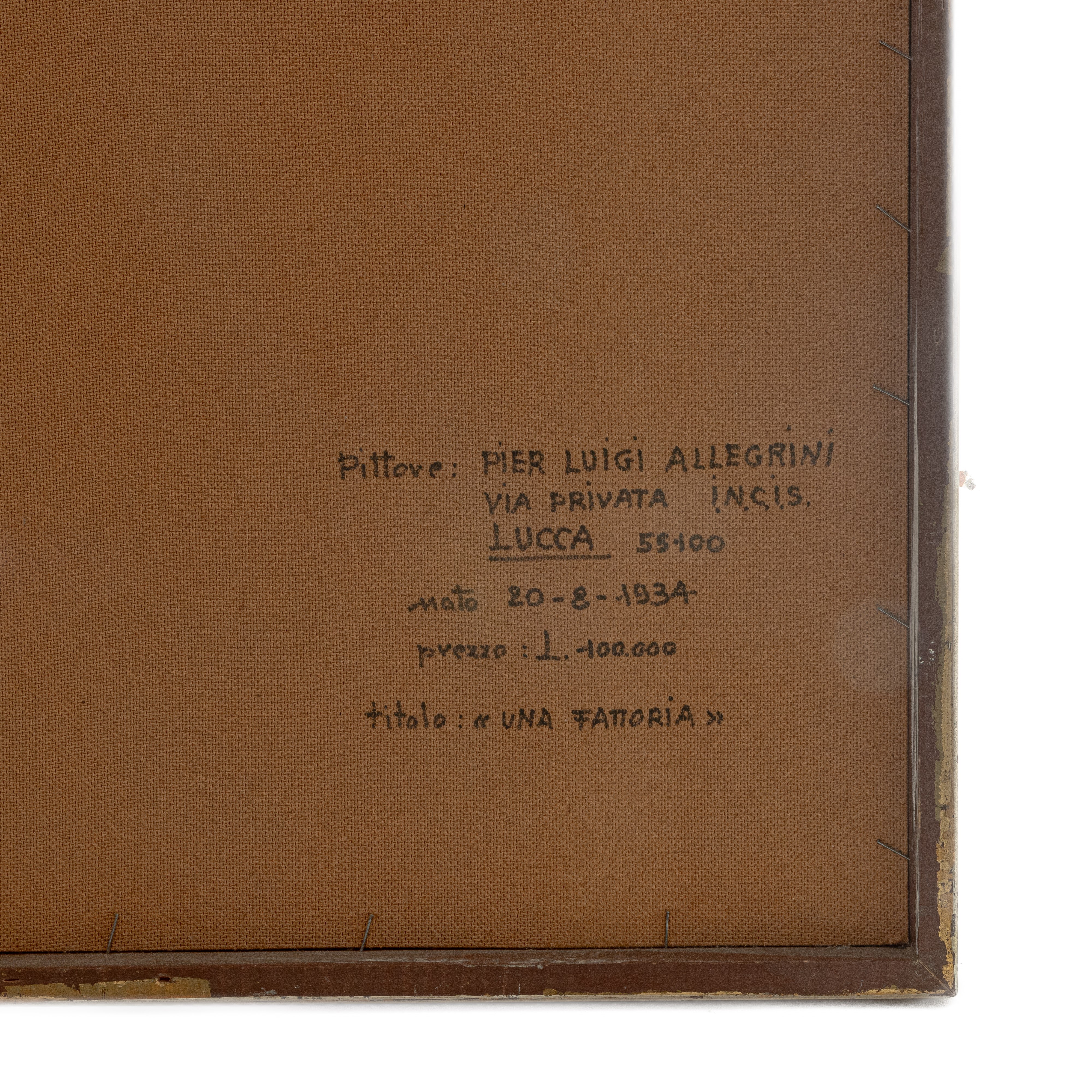 Pier Luigi Allegrini - Una Fattoria