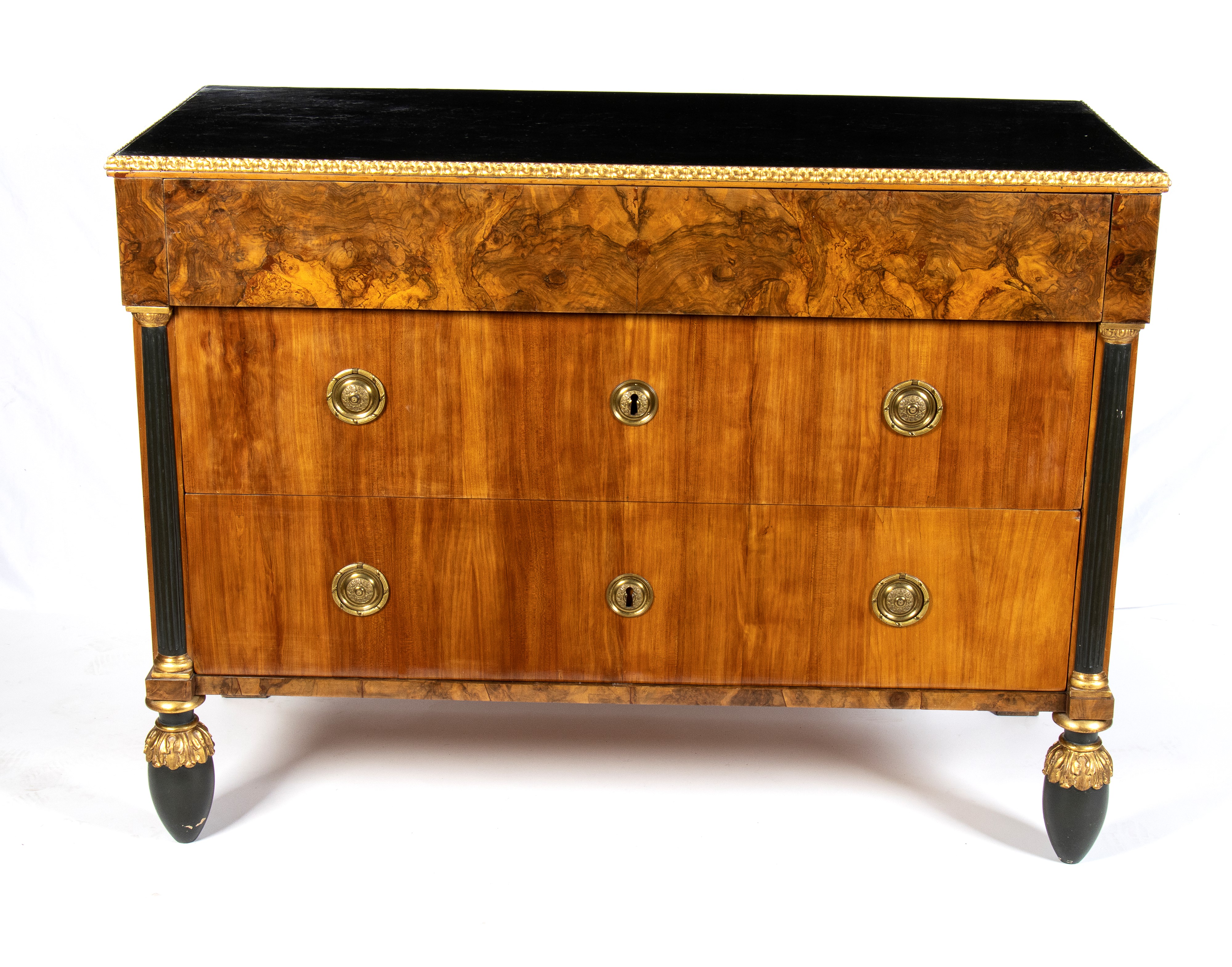 Coppia di cassettoni impero italiani