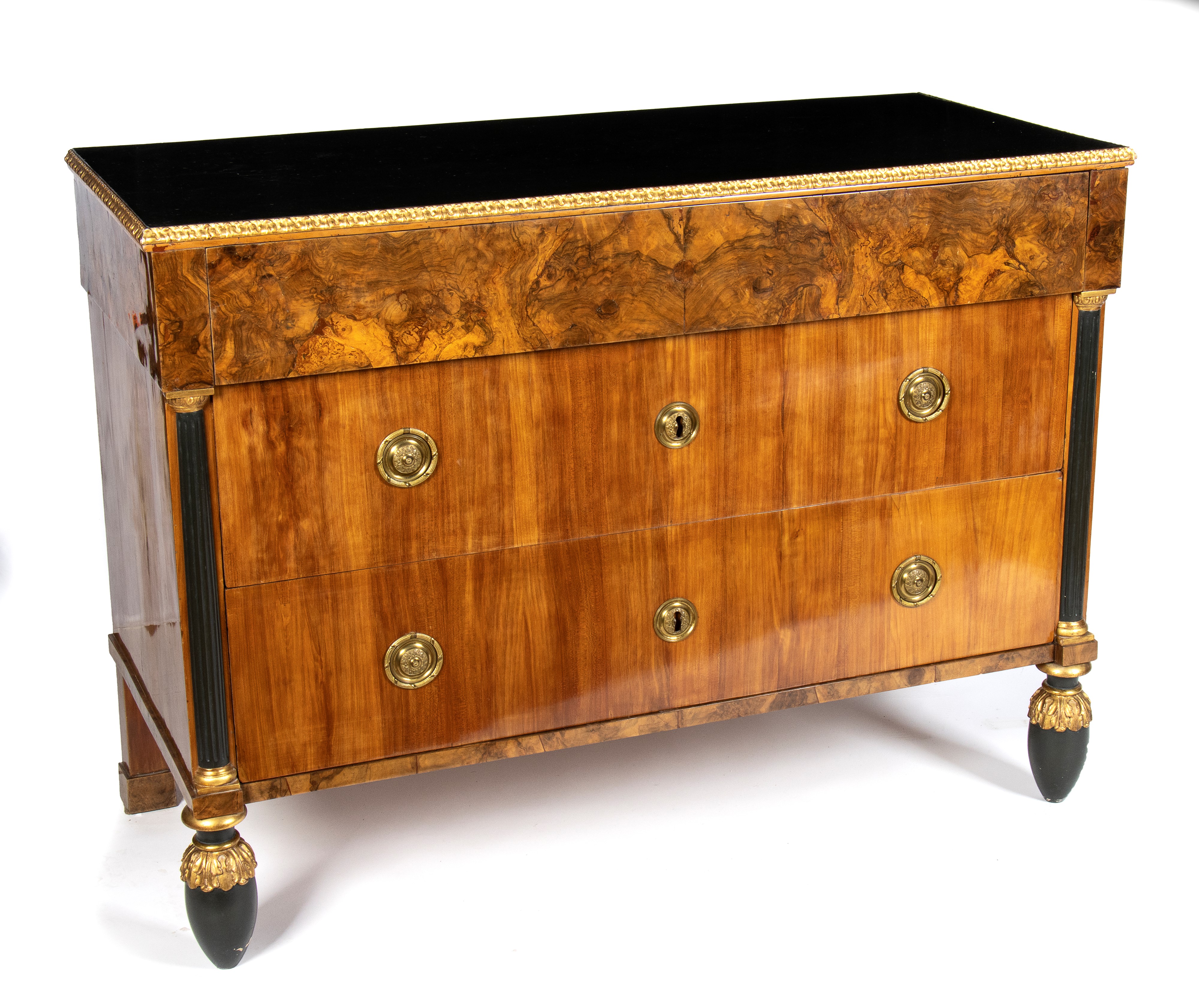 Coppia di cassettoni impero italiani