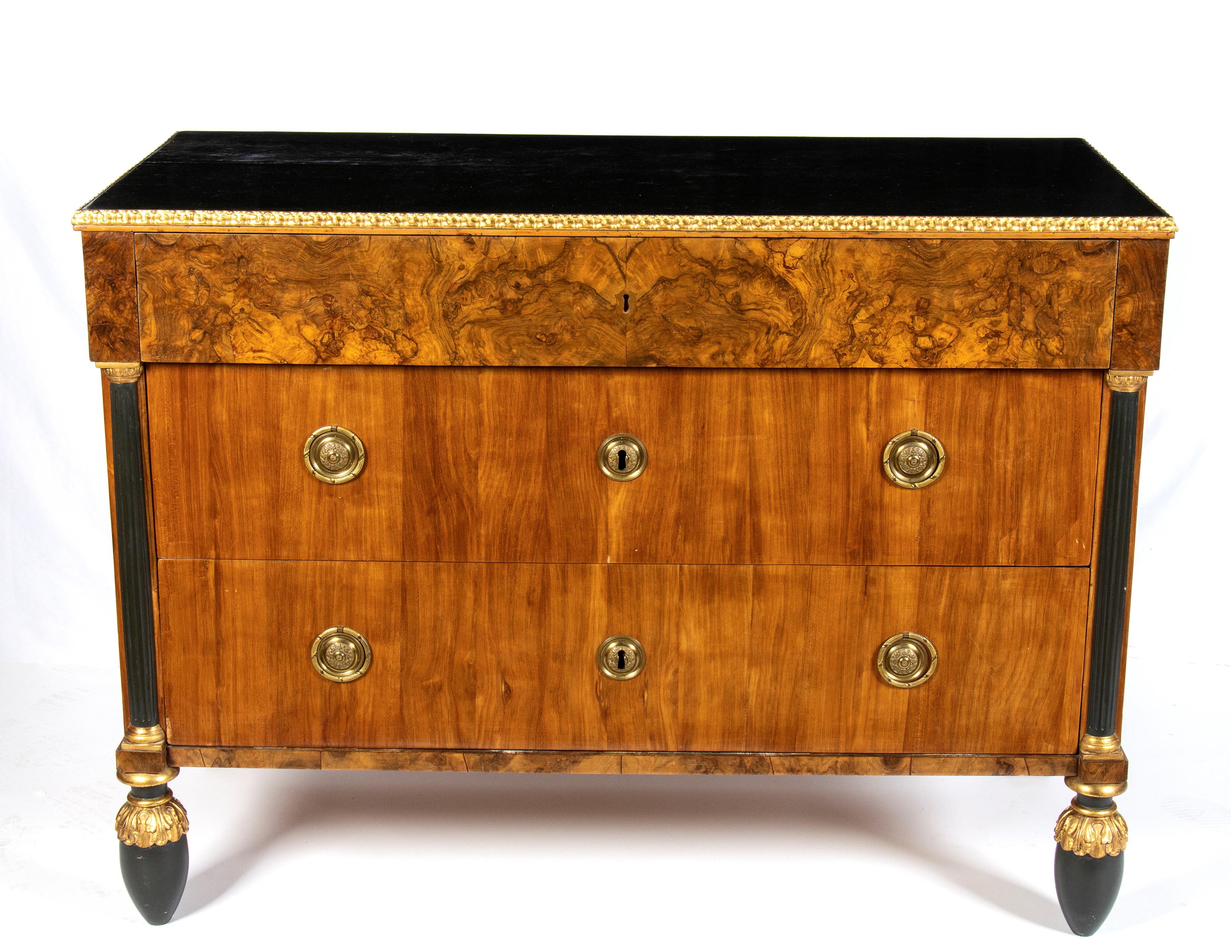 Coppia di cassettoni impero italiani