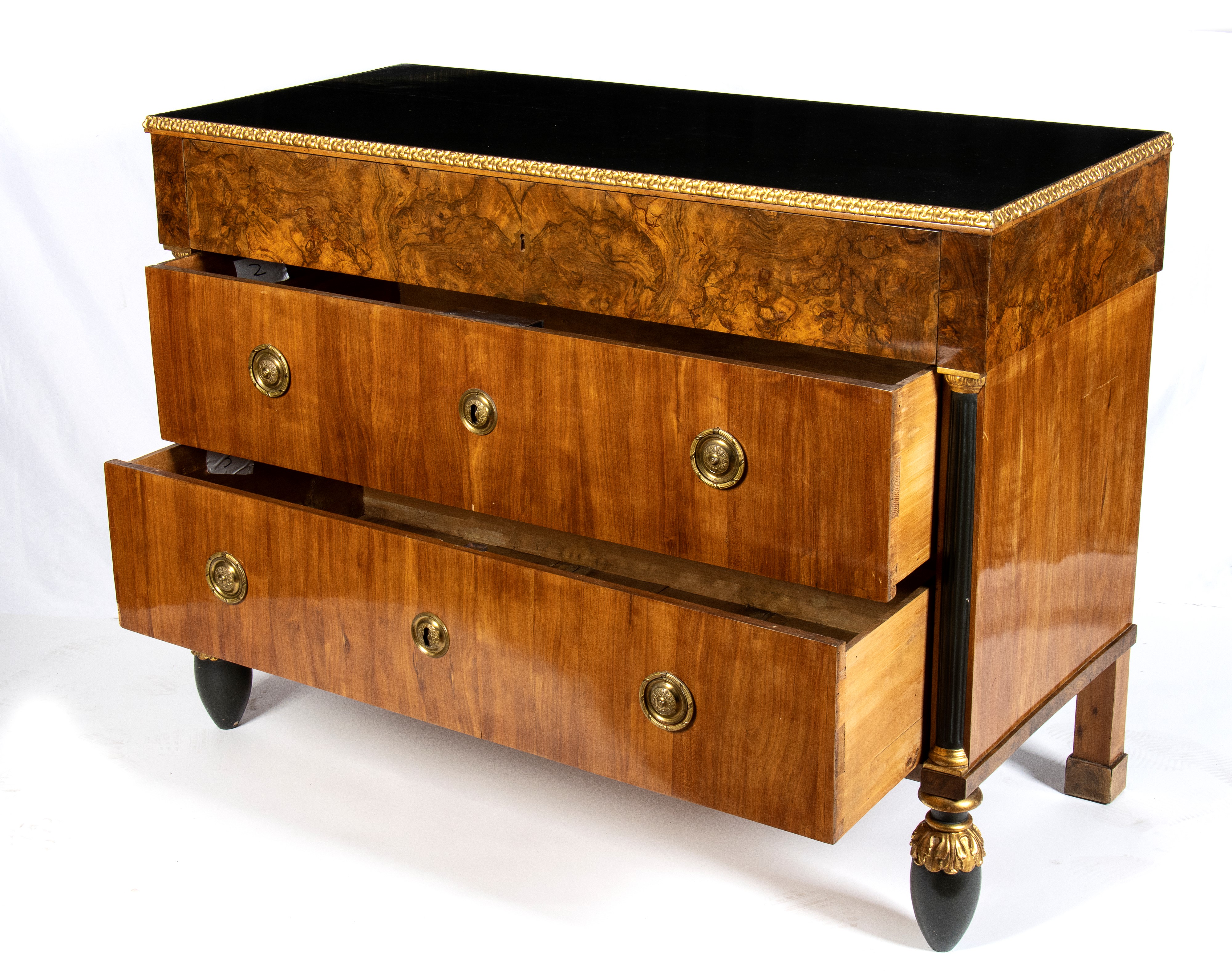 Coppia di cassettoni impero italiani