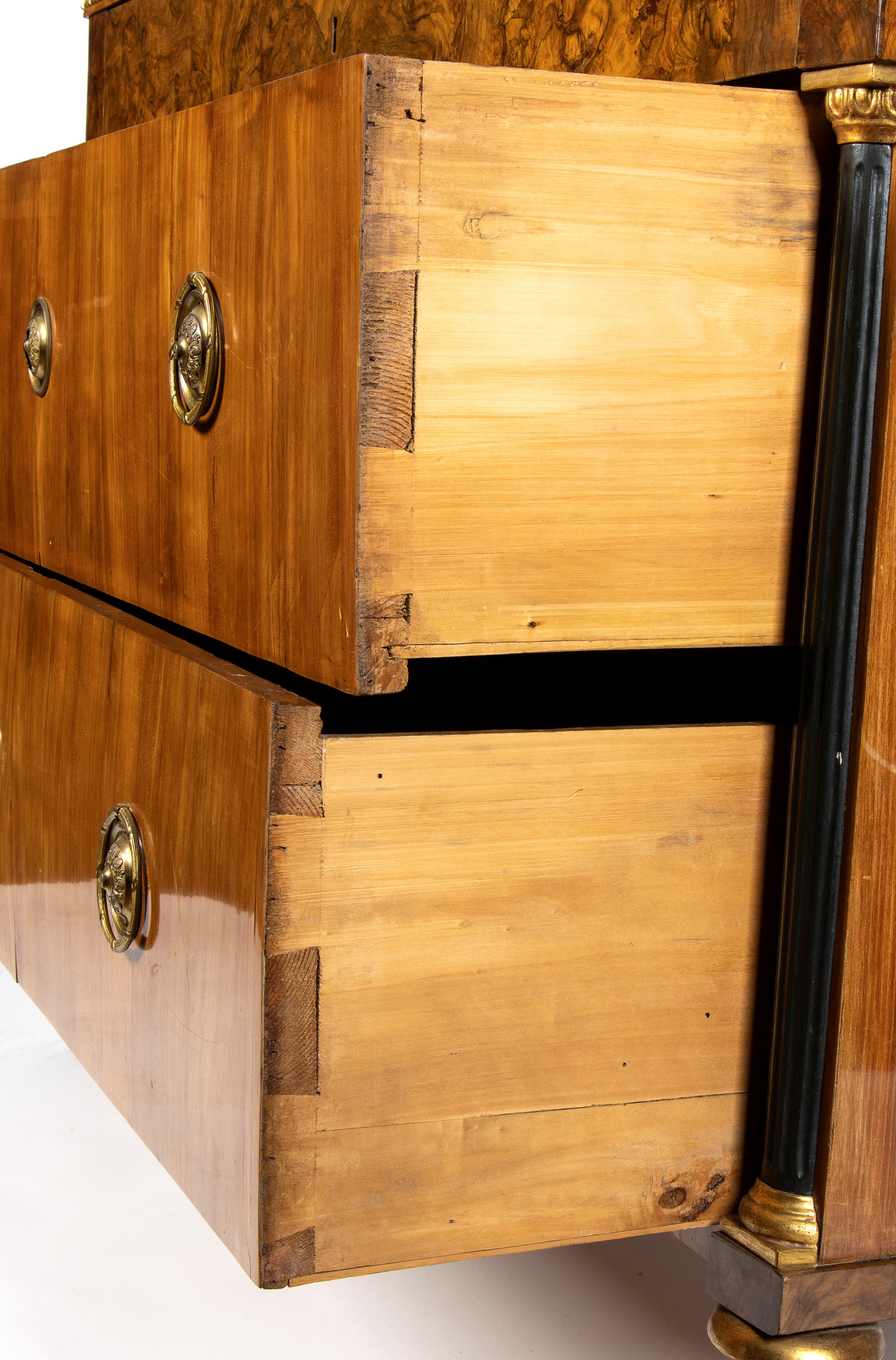 Coppia di cassettoni impero italiani