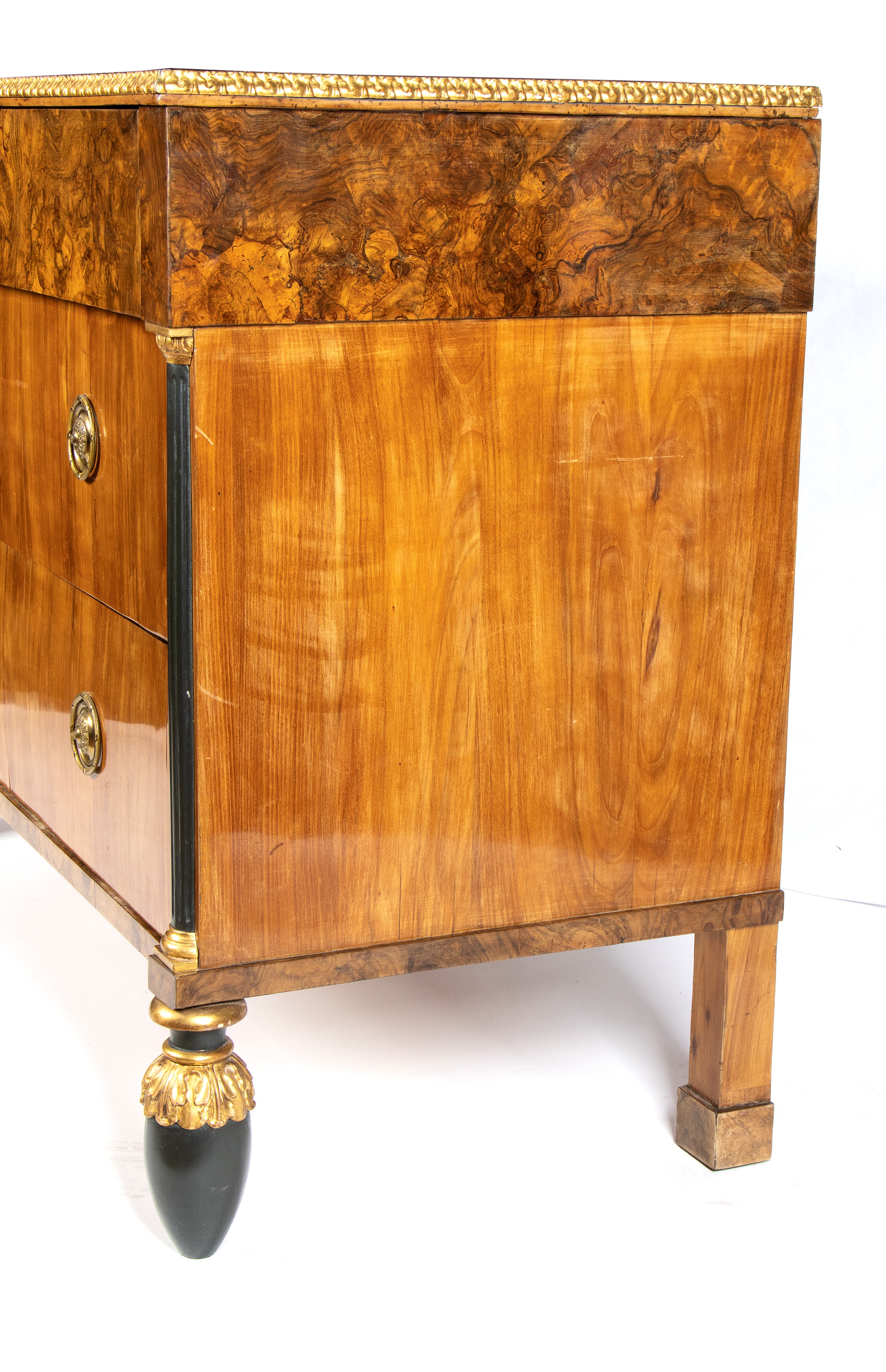 Coppia di cassettoni impero italiani