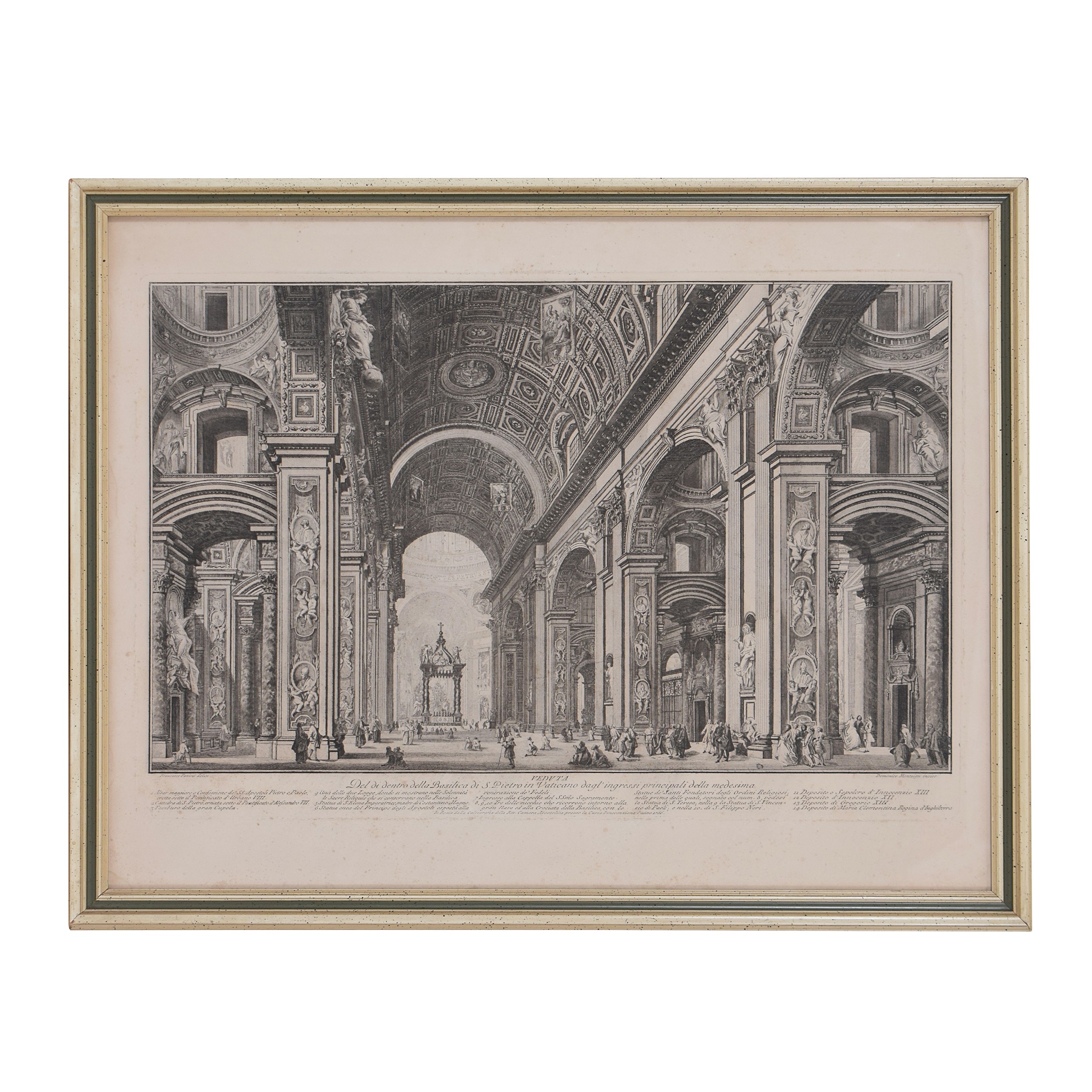 Francesco Barbazza (1771-1789 (fl.)), Pier Lorenzo Mangini (1691ca.-1795), Giuseppe Vasi - Vedute...