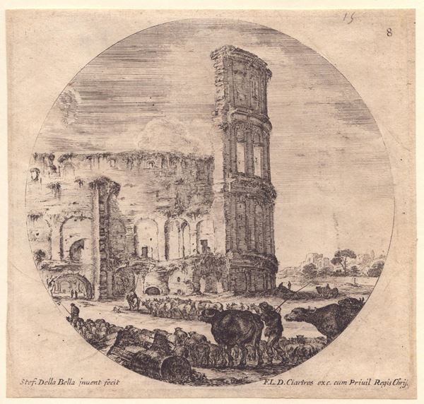 Stefano della Bella (Firenze, 1610 - 1664) - Colosseo