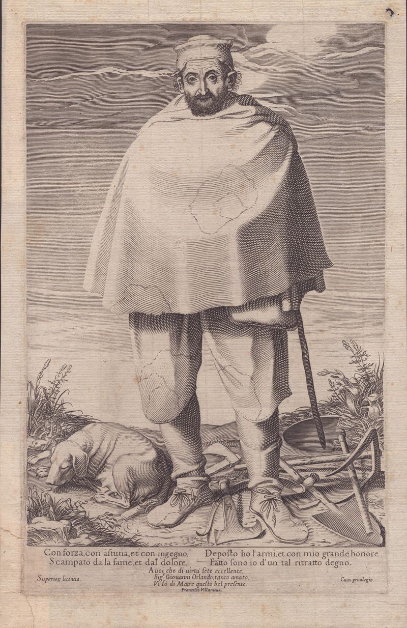Francesco Villamena - Il Giardiniere