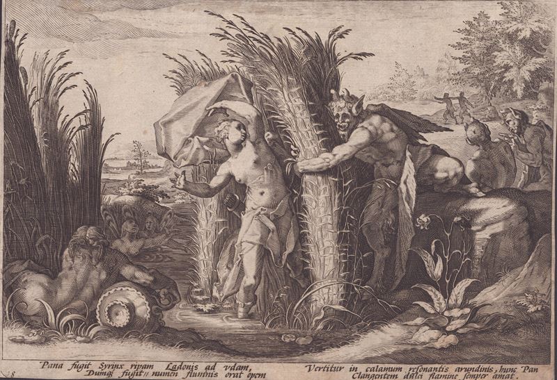 Hendrik Goltzius - Pan e Siringa