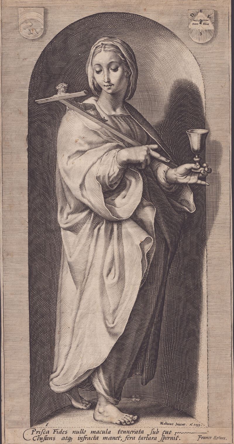 Jacob Matham - Fides