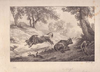 Paesaggio con Tori
