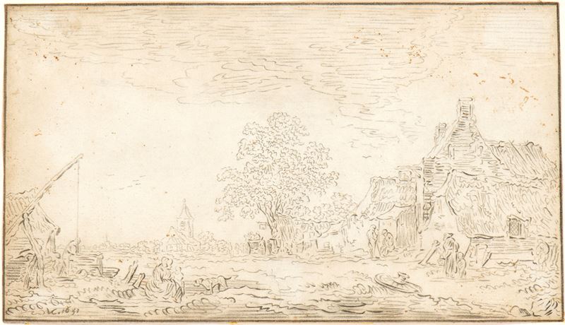 Paesaggio con le Case