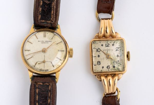 Pair of two Lady watches - 1960s