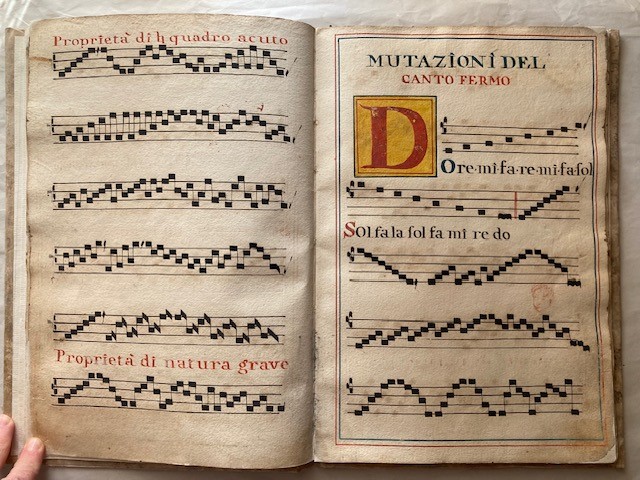 Anonimo. “sine Manu Frustra Cantas P(er) Plurima Lustra”. (italia, XVIII Secolo)