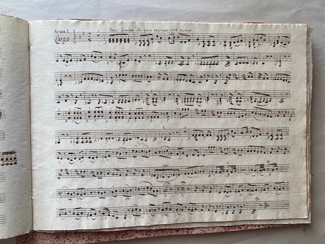 Haydn Franz Joseph. la Passione di Gesù Cristo Musica Ridotta a Quattro dal Sig.r Giuseppe Haydn....