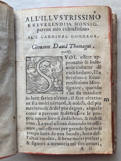 Thomagni, Giovanni David. Dell'eccellentia De L'huomo Sopra Quella De la Donna Libri Tre. Composi...